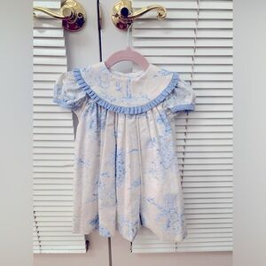 Bailey Boys Blue Bell Toile Float Dress